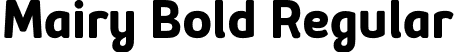 Mairy Bold Regular font | Mairy Bold.otf