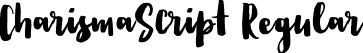 CharismaScript Regular font | CharismaScript.otf