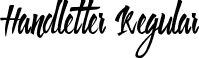 Handletter Regular font | Handletter.otf