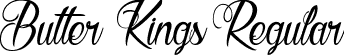 Butter Kings Regular font | Butter Kings.ttf