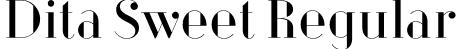 Dita Sweet Regular font | Dita-Sweet.ttf