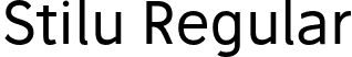 Stilu Regular font | Stilu-Regular.otf