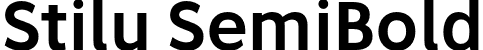 Stilu SemiBold font | Stilu-SemiBold.otf