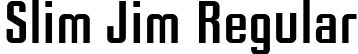 Slim Jim Regular font | SlimJim.ttf