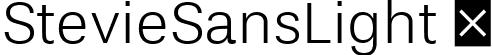 StevieSansLight  font | Stevie Sans Light.ttf