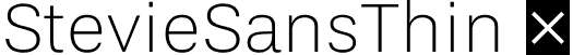 StevieSansThin  font | Stevie Sans Thin.otf