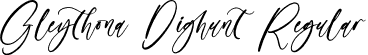 Gleythona Dighunt Regular font | Gleythona-Dighunt.otf