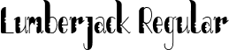 Lumberjack Regular font | Lumberjack.ttf