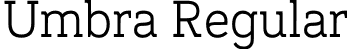 Umbra Regular font | Umbra-Regular.otf