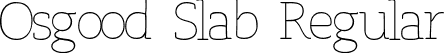 Osgood Slab Regular font | OsgoodSlab-Regular.ttf