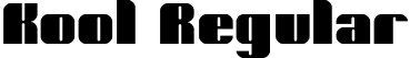 Kool Regular font | Kool.otf