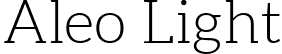 Aleo Light font | aleo-light-webfont.ttf