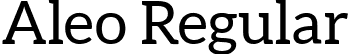 Aleo Regular font | aleo-regular-webfont.ttf