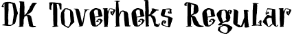 DK Toverheks Regular font | DK Toverheks.otf