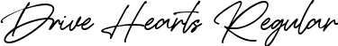 Drive Hearts Regular font | Drive Hearts.ttf