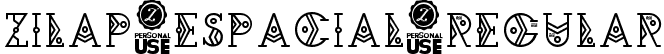 Zilap Espacial Regular font | Zilap Espacial DEMO.ttf