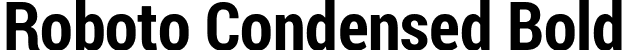 Roboto Condensed Bold font | RobotoCondensed-Bold.ttf