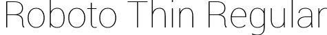 Roboto Thin Regular font | Roboto-Thin.ttf