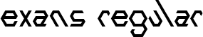 Exans Regular font | Exans - regular.ttf