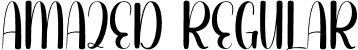 Amazed Regular font | Amazed.otf