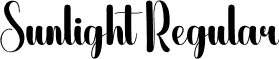 Sunlight Regular font | Sunlight.otf