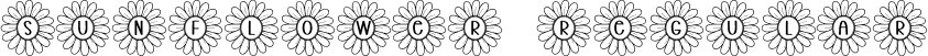 Sunflower Regular font | Sunflower.otf