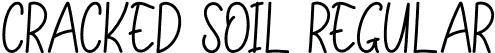 Cracked Soil Regular font | Cracked-Soil.otf