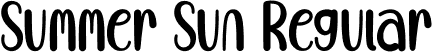 Summer Sun Regular font | Summer-Sun.otf