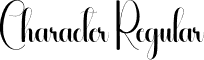 Character Regular font | Character.otf