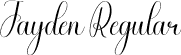 Jayden Regular font | Jayden.otf