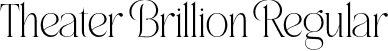 Theater Brillion Regular font | theaterbrilliondemoregular-pka3r.otf