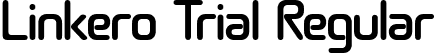 Linkero Trial Regular font | Linkero-Trial.ttf