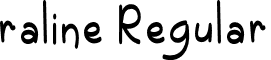 raline Regular font | raline.otf