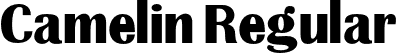 Camelin Regular font | camelin.otf