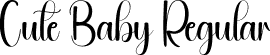 Cute Baby Regular font | Cute-Baby.otf