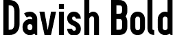 Davish Bold font | Davish-Bold.otf