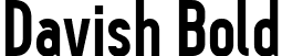 Davish Bold font | Davish-Bold.ttf