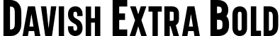 Davish Extra Bold font | Davish-Extra Bold.otf