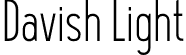 Davish Light font | Davish-Light.otf