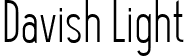 Davish Light font | Davish-Light.ttf