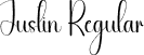 Justin Regular font | Justin.otf