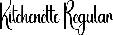 Kitchenette Regular font | Kitchenette.otf