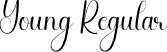 Young Regular font | Young.otf