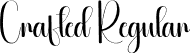 Crafted Regular font | Crafted.otf