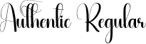 Authentic Regular font | Authentic.otf