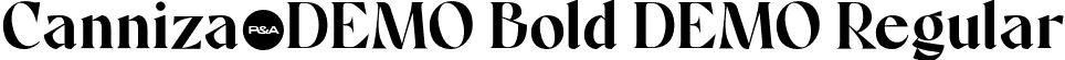 Canniza-DEMO Bold DEMO Regular font | canniza-bolddemo.otf