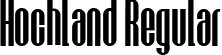 Hochland Regular font | Hochland.ttf