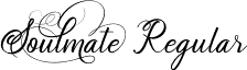 Soulmate Regular font | soulmate-qzm7q.otf