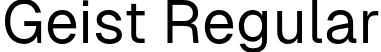 Geist Regular font | Geist-Regular.otf