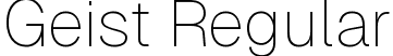 Geist Regular font | GeistVF.ttf